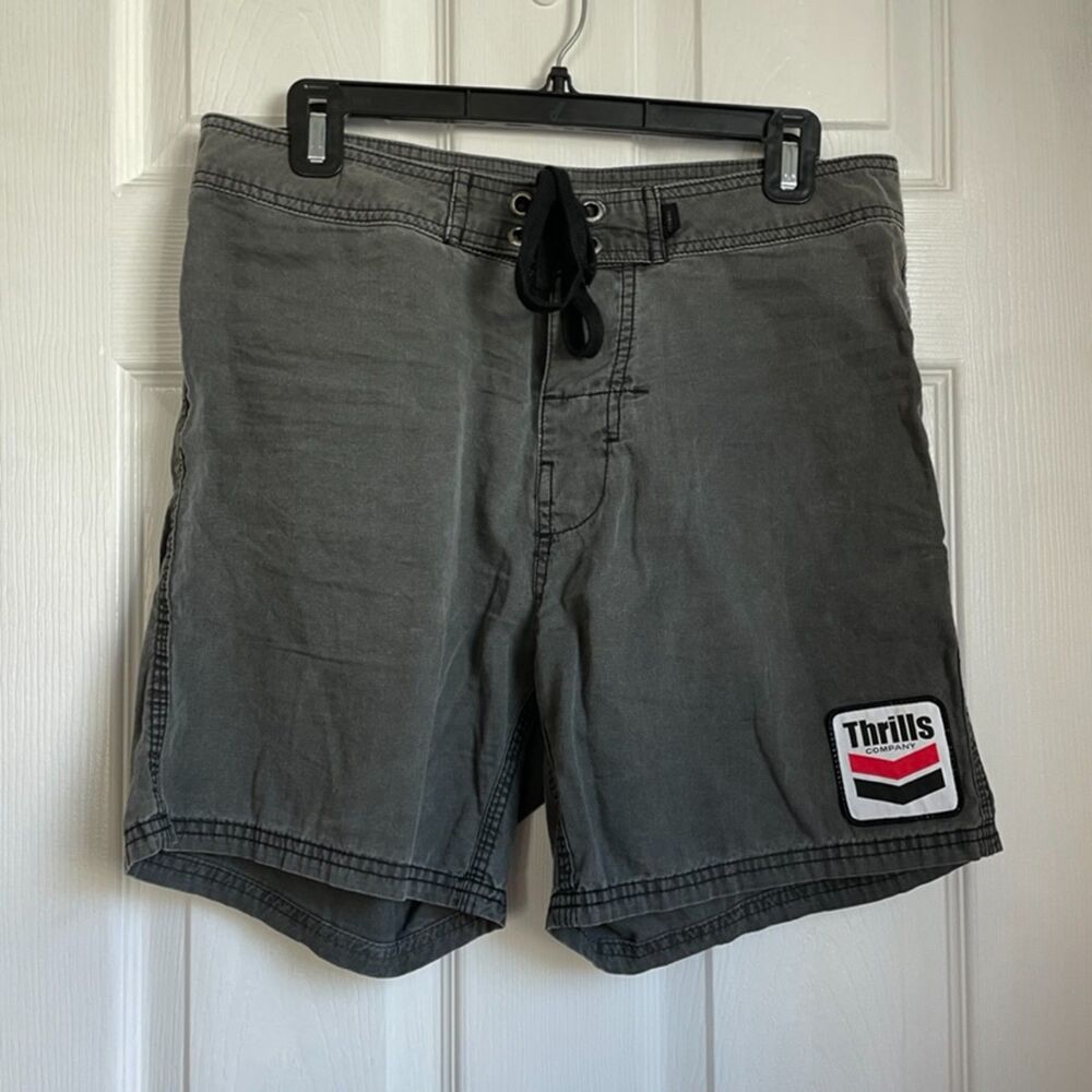 Thrills grey shorts
